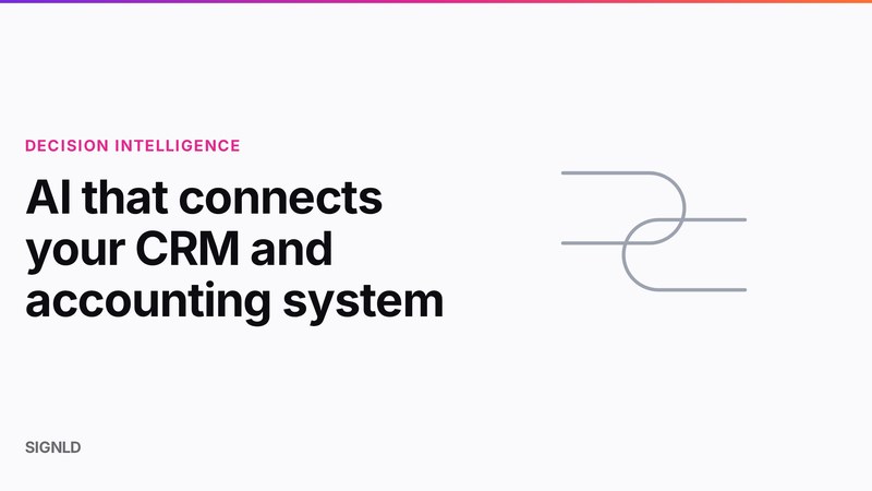 AI that connects your CRM and accounting system