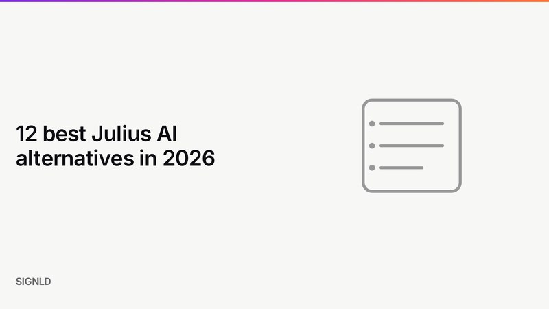 12 best Julius AI alternatives in 2026