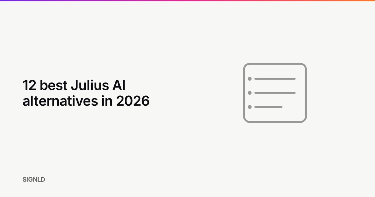 12 best Julius AI alternatives in 2026