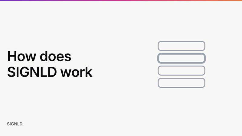How does SIGNLD work