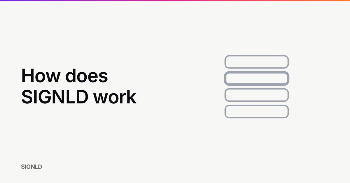 How does SIGNLD work