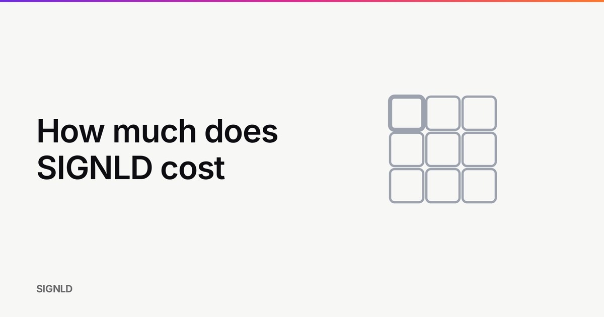 How much does SIGNLD cost