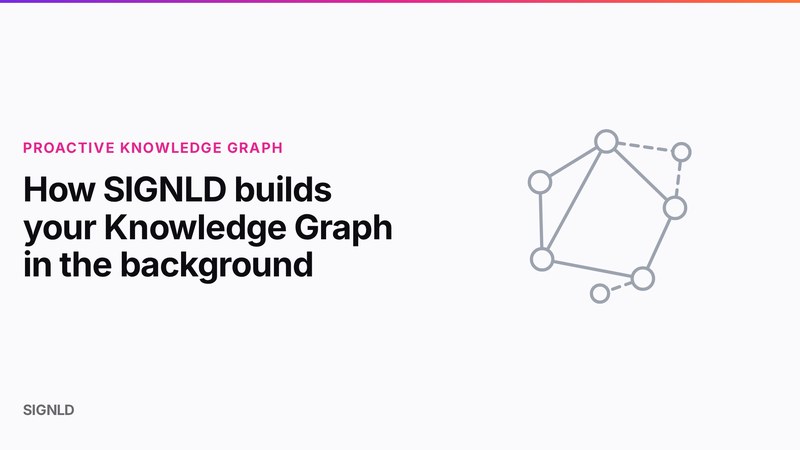 How SIGNLD builds your Knowledge Graph in the background