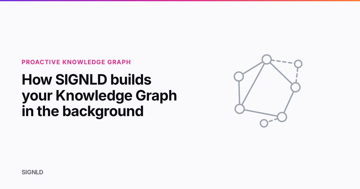 How SIGNLD builds your Knowledge Graph in the background