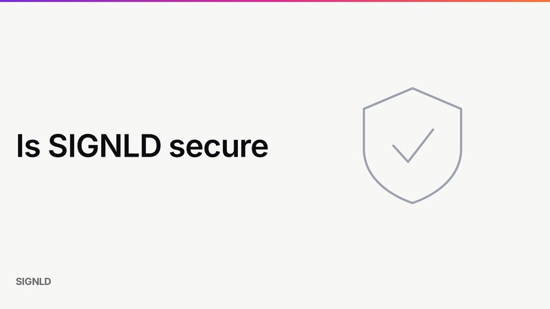Is SIGNLD secure