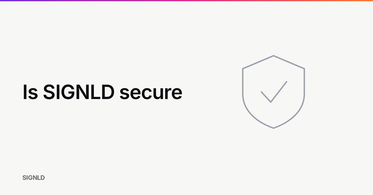 Is SIGNLD secure