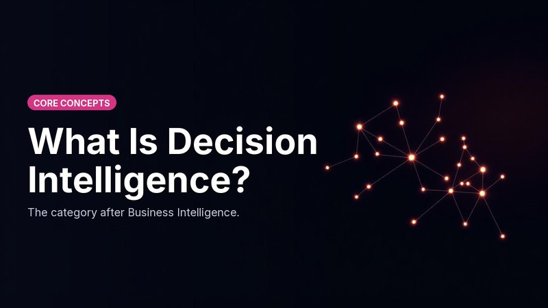 What Is Decision Intelligence? The Category After Business Intelligence