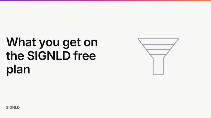 What you get on the SIGNLD free plan